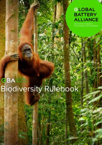 Battery Passport Rulebook: Biodiversity